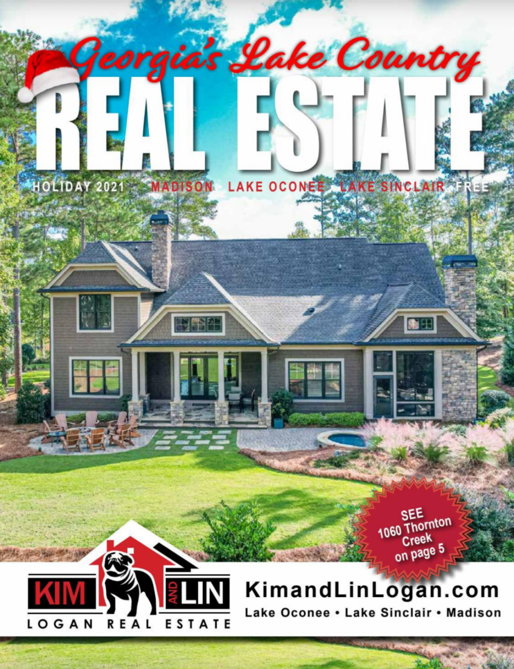 2021 Holiday Real Estate Magazine Georgia Lake Country