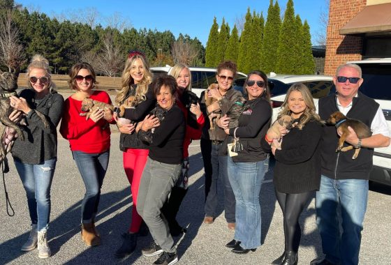 brittney cares supports oconee regional humane society